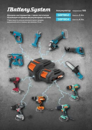 Воздуходувка  Sturm CGB1801 аккумуляторная, без АКБ и ЗУ - изображение 2