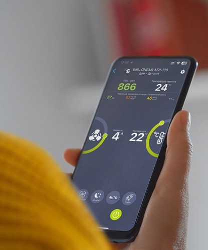 Воздухоочиститель BALLU ONEAIR ASP-100 приточный НС-1491996 - изображение 4