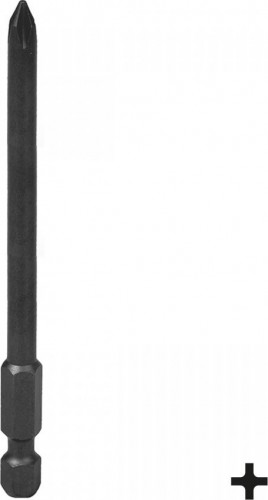 Вставка бита торцевая KING TONY 1/4", Phillips ph1, 90 мм 719001P