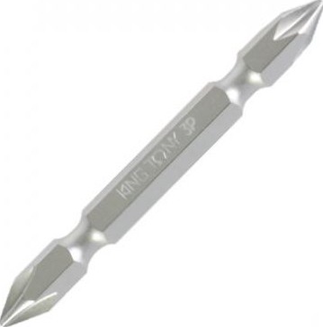 Вставка бита торцевая KING TONY 1/4", Phillips ph3, 45 мм, двухсторонняя 134503P