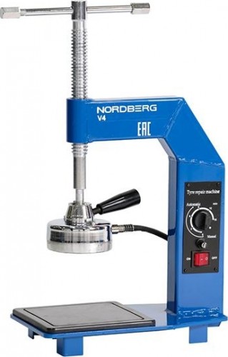 Вулканизатор NORDBERG V4 с 1м нагревательным элементом, настольный ЦБ-00007997