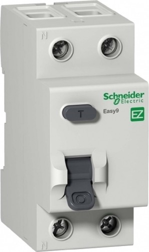 Выключатель дифференциальный (УЗО) SCHNEIDER ELECTRIC 25А Easy9 RCCB 2P 30mA AC RCCB EZ9R05225