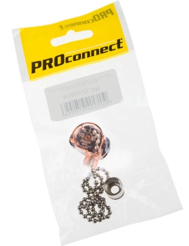 Выключатель для настенного светильника Proconnect 32-0101-9 с цепочкой 270мм Silver инд.уп.