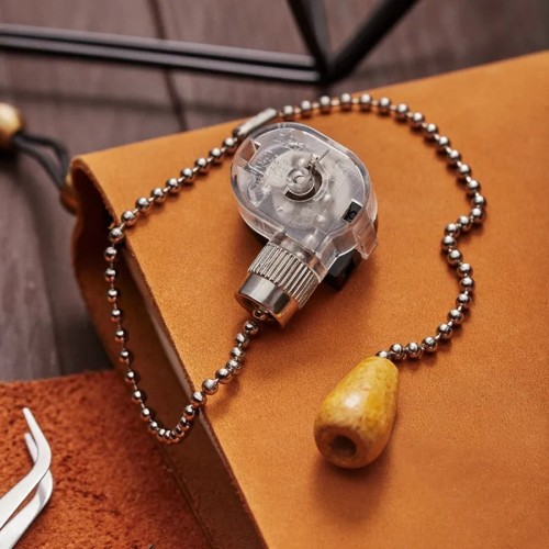 Выключатель для настенного светильника REXANT 06-0244-A c деревянным наконечником Silver - изображение 4