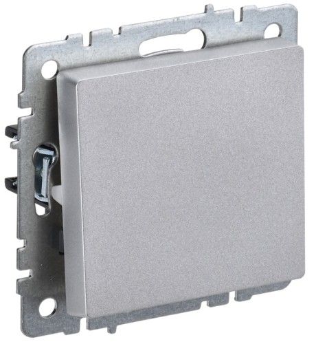 Выключатель IEK BRITE перекрестный 1-кл. 10А ВС10-1-3-БрА алюм BR-V13-0-10-K47