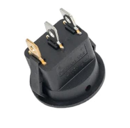 Выключатель клавишный круглый REXANT 12V 20А (3с) ON-OFF ( уп.10 штук ) красный с подсветкой  (RWB-214) 36-2585 - изображение 5