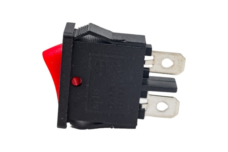 Выключатель клавишный REXANT 250V 6А (2с) ON-OFF ( уп.10 штук ) красный Mini (RWB-103, SC-766, MRS-101-5) 36-2051 - изображение 3