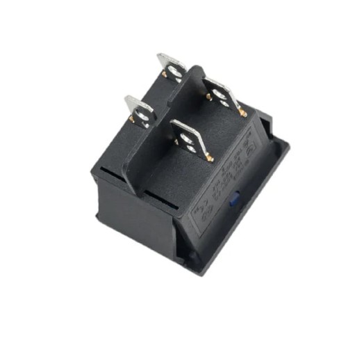 Выключатель клавишный REXANT 250V 16A (4с) ON-OFF синий с подсветкой (RWB-502, SC-767, IRS-201-1)  36-2331-1 - изображение 3