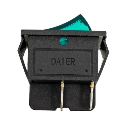 Выключатель клавишный REXANT 250V 16A (4с) ON-OFF зеленый с подсветкой (RWB-502, SC-767, IRS-201-1) 36-2332-1 - изображение 5