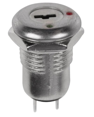 Выключатель ключ REXANT 36-4470 Ø12 250V 0.5А (2с) ON-OFF (K12-01)