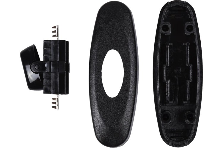 Выключатель-кнопка REXANT 250V 2А ON-OFF черный на электропровод (для настольной лампы) 36-3018 - изображение 3