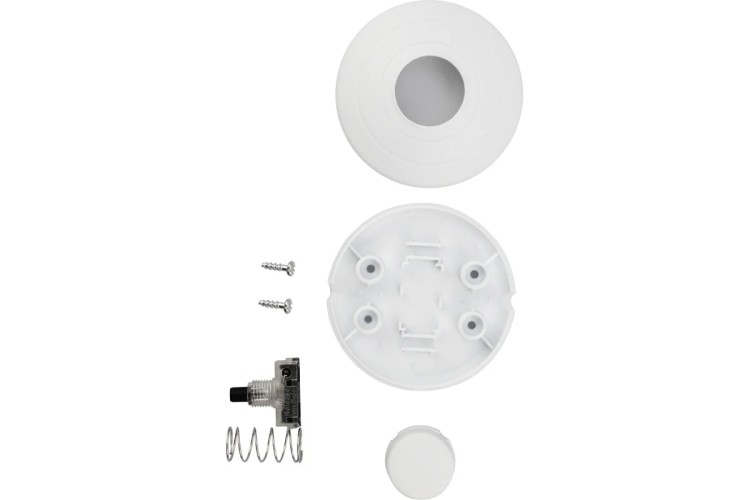 Выключатель-кнопка REXANT 250V 2A ON-OFF белый (напольный - для лампы) 36-3015 - изображение 2