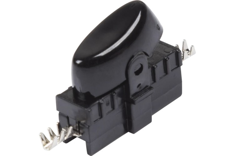 Выключатель-кнопка REXANT 250V 2А ON-OFF черный на электропровод (для настольной лампы) 36-3018 - изображение 4