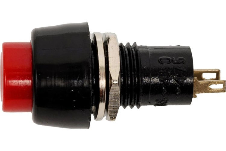 Выключатель-кнопка REXANT 250V 2А (2с) OFF-(ON) Б/Фикс красная Micro (PBS-20В) ( уп.10 штук ) 36-3080 - изображение 4