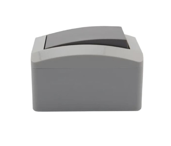 Выключатель Kranz KR-78-0608 одноклавишный INDUSTRIAL IP54, о/у, серый - изображение 2