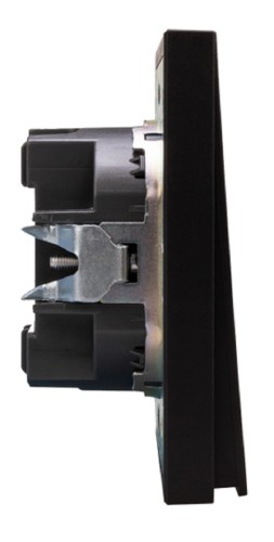 Выключатель Kranz KR-78-0705-5 Strong 1 кл, антрацит - изображение 4