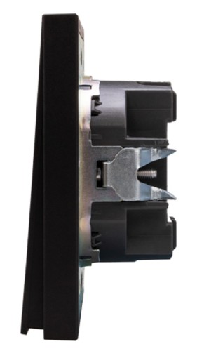 Выключатель Kranz KR-78-0705-5 Strong 1 кл, антрацит - изображение 2