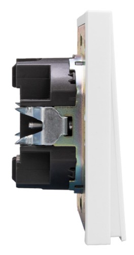 Выключатель Kranz KR-78-0705-4 Strong 1 кл, жемчуг - изображение 4