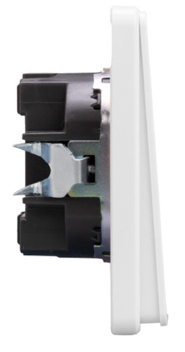 Выключатель Kranz KR-78-0705-1 Round 1 кл, перламутр - изображение 4