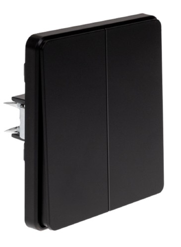 Выключатель Kranz KR-78-0706-3 Round 2 кл, оникс - изображение 5