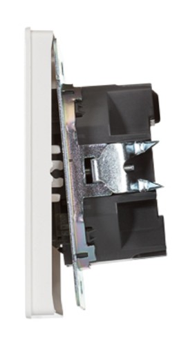 Выключатель Kranz KR-78-0712-1 Round 1 кл возвратный 10а с/у перламутр - изображение 3