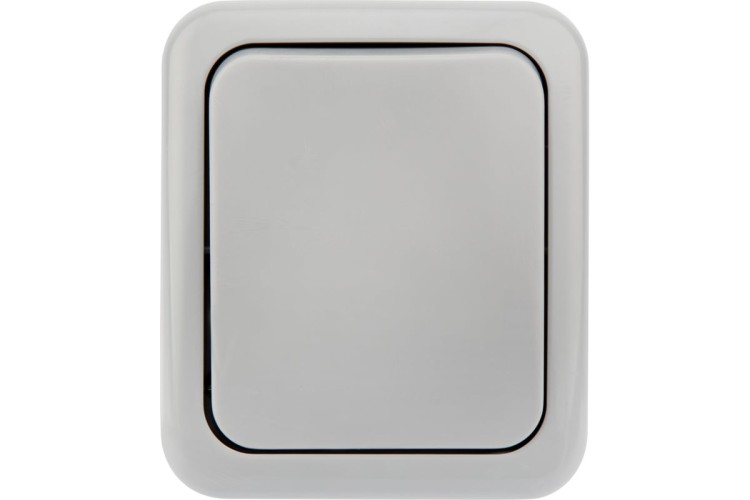 Выключатель Kranz KR-78-0837 проходной Mini OG IP54, о/у, серый - изображение 2