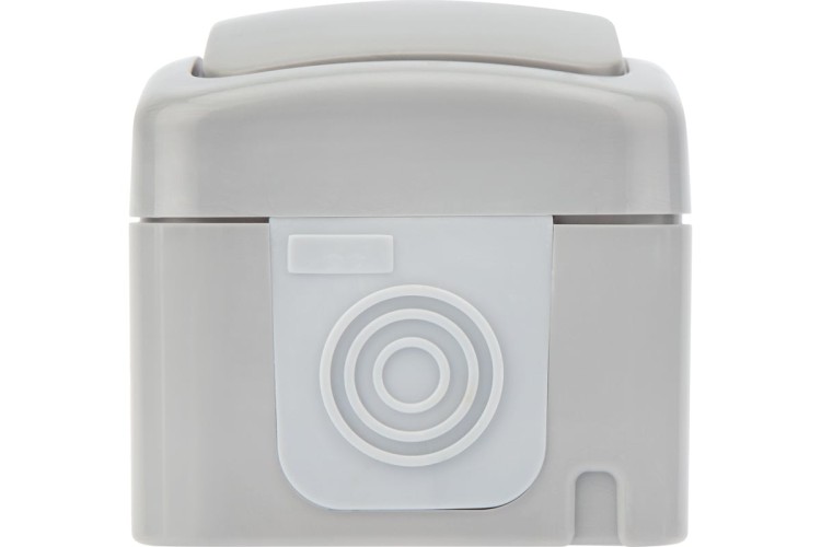 Выключатель Kranz KR-78-0837 проходной Mini OG IP54, о/у, серый - изображение 3