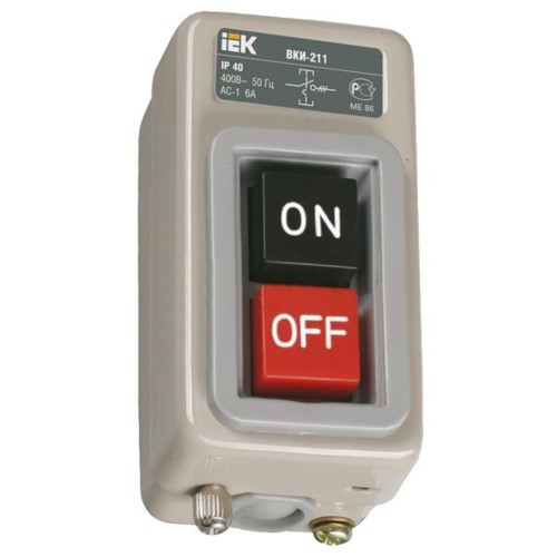 Выключатель нагрузки IEK ВКИ ВКИ-211 6А 230/400В IP40 KVK10-06-3