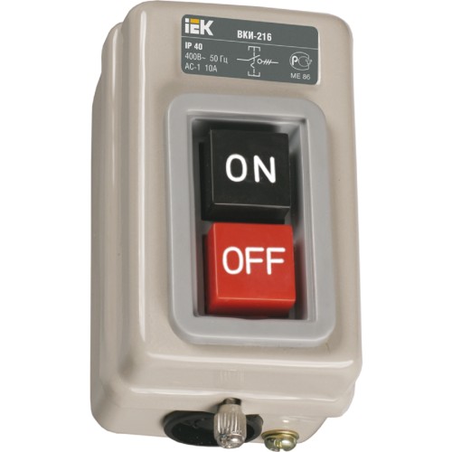 Выключатель нагрузки IEK ВКИ ВКИ-230 16А 230/400В IP40 KVK30-16-3