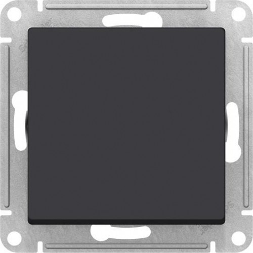 Выключатель одноклавишный Systeme Electric AtlasDesign (сх. 1) 10ax карбон ATN001011