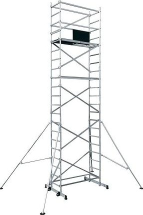 Вышка-тура алюминиевая АЛЮМЕТ ВТ-12 8,15 м