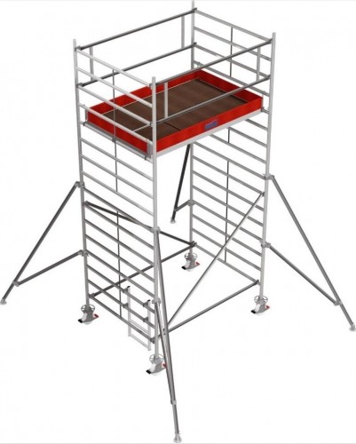 Вышка-тура алюминиевая KRAUSE STABILO 5000-2 Н- 5,3 м 739056 739056