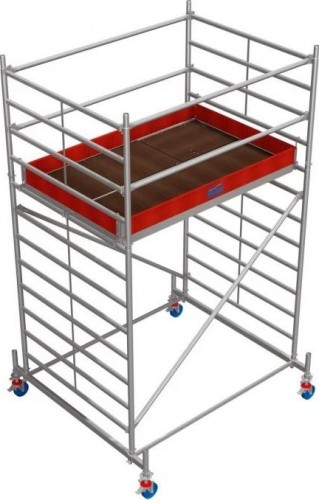 Вышка-тура алюминиевая KRAUSE STABILO   50-2 Н- 4,4 м 735218 735218