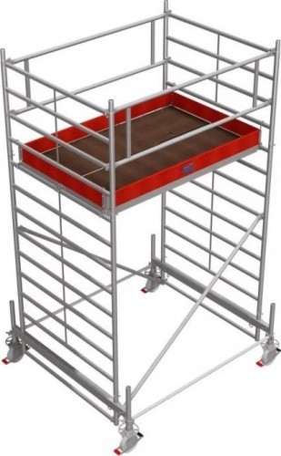 Вышка-тура алюминиевая KRAUSE STABILO  500 Н- 4,4 м 735058 735058