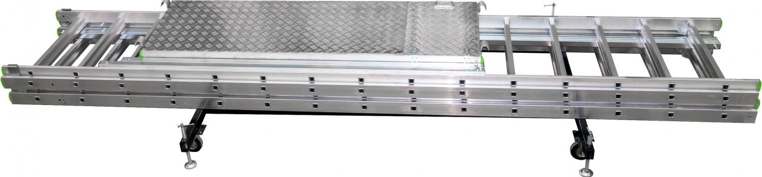 Вышка-тура алюминиевая Sarayli 2x15 + 2x15 с подъемным механизмом 5315 - изображение 2