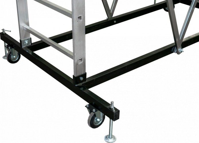 Вышка-тура алюминиевая Sarayli 2x15 + 2x15 с подъемным механизмом 5315 - изображение 4