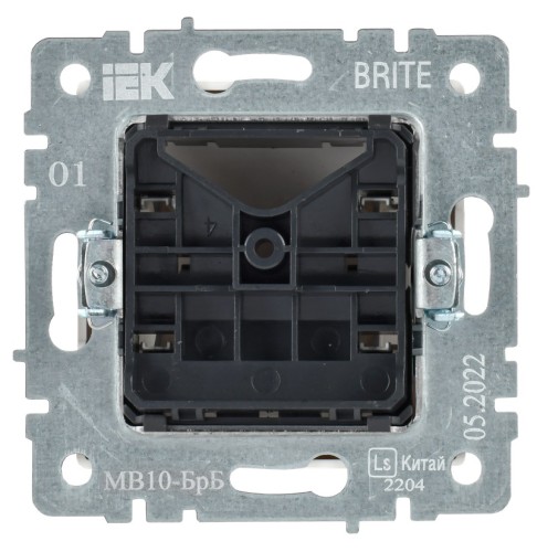 Вывод кабеля IEK BRITE МВ10-БрБ бел BR-VK10-0-K01 - изображение 4