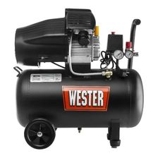 Компрессор WESTER WK2200/50PRO поршневой масляный, 2200 Вт, 330л/мин, 8бар - изображение 8