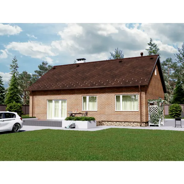 Камень искусственный White Hills Кросс Фелл светло-песочный 0.6 м2 - изображение 10