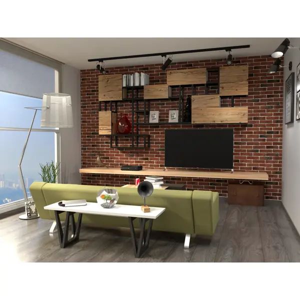 Камень искусственный White Hills Дерри Брик красный 0.62 м2 - изображение 5