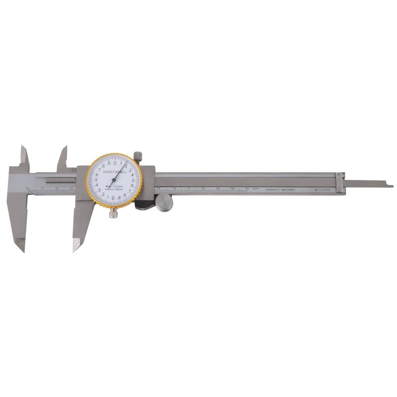 Штангенциркуль с отсчетом по круговой шкале WIEDERKRAFT 0-150 мм 0.02 мм WDK-MF15002 - изображение 2