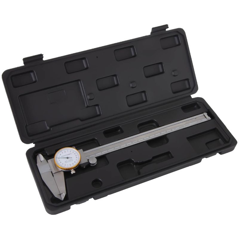 Штангенциркуль с отсчетом по круговой шкале WIEDERKRAFT 0-200 мм 0.02 мм WDK-MF20002 - изображение 3