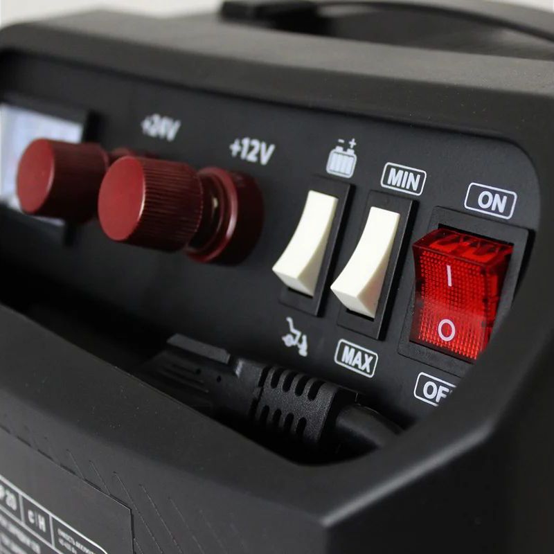 Пуско-зарядное устройство WIEDERKRAFT 12/24 В, 240А WDK-Start240 - изображение 2