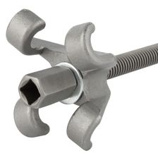 Съемник пружин со сдвоенными зацепами WIEDERKRAFT 380мм WDK-214621A - изображение 4