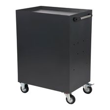 Тележка инструментальная WIEDERKRAFT 670х450х930 6 ящиков 4x87мм 2x179мм серый/с-серый WDK-606GG - изображение 6