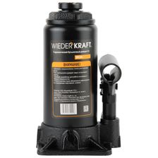 Домкрат бутылочный WIEDERKRAFT WDK-81060 6 т гидравлический высота 183-360 черный - изображение 7