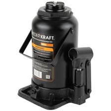 Домкрат бутылочный WIEDERKRAFT WDK-81160 16 т гидравлический высота 440 черный - изображение 6