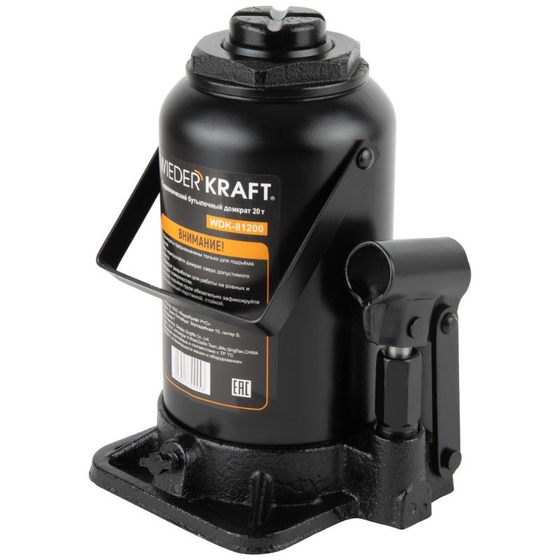 Домкрат WIEDERKRAFT WDK-81200 20 т - изображение 3