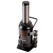 Домкрат бутылочный WIEDERKRAFT WDK-81320 32 т гидравлический высота 255-424 черный - изображение 5