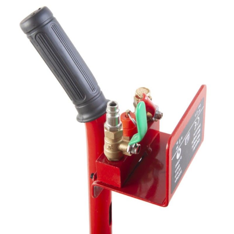 Домкрат пневматический подкатной WIEDERKRAFT WDK-81813B 3 тонны - изображение 6